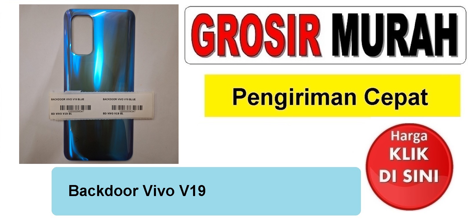 Backdoor Vivo V19 Backcover Tutup Belakang