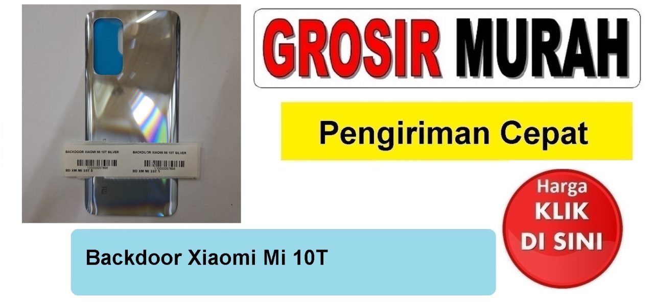 Backdoor Xiaomi Mi 10T Backcover Tutup Belakang
