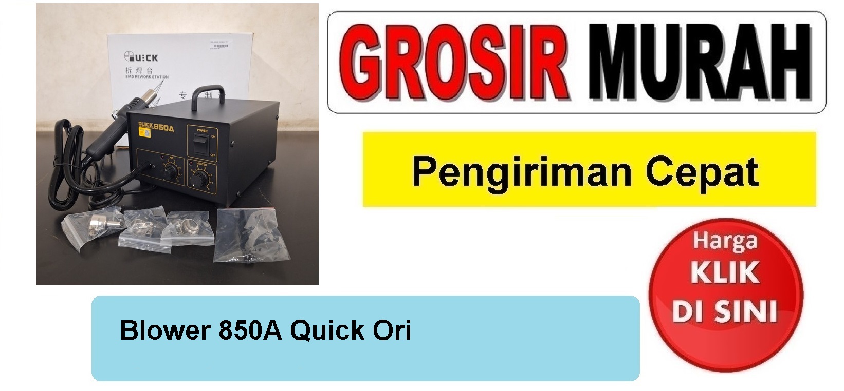 Blower 850A Quick Ori Perlengkapan Service Toolkit Alat Serpis teknisi