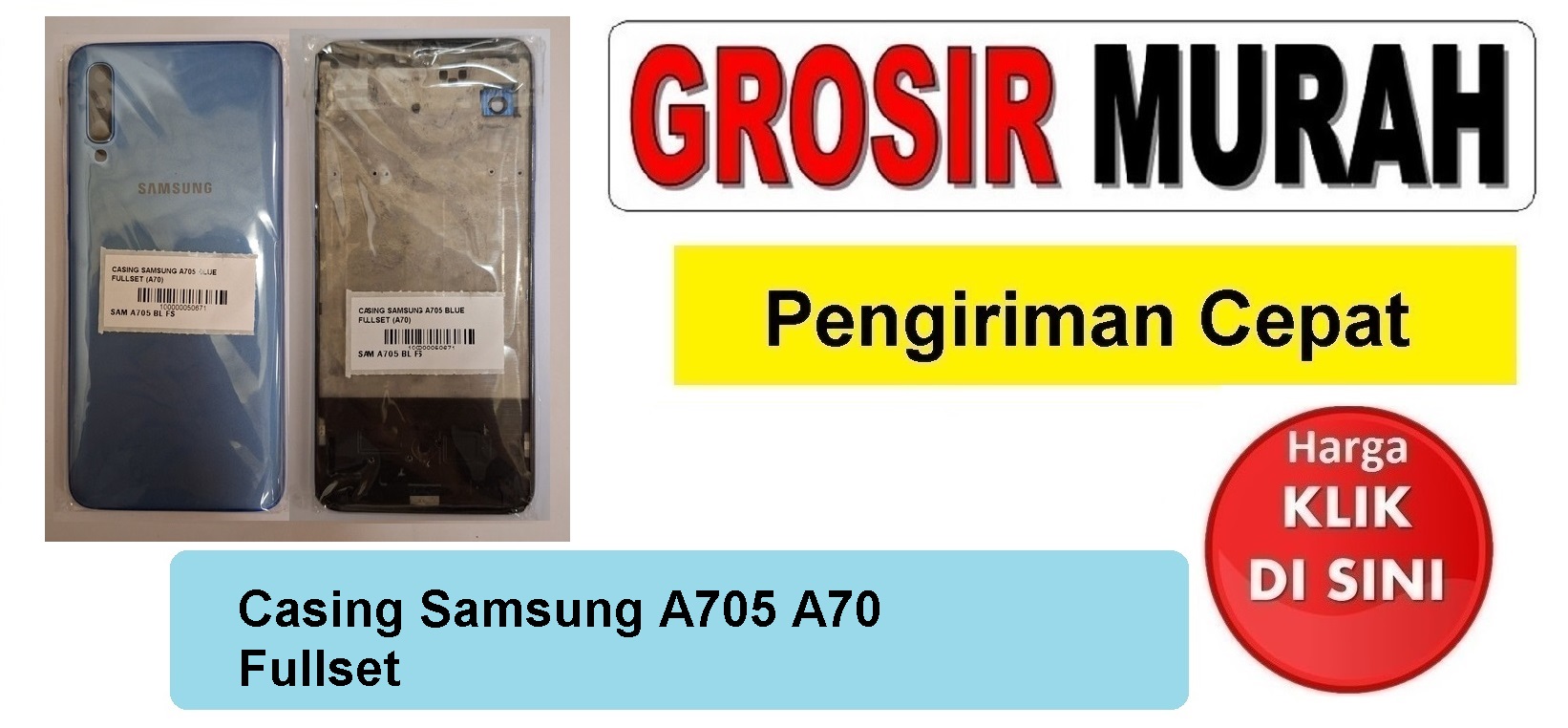 Pusat Penjualan Casing Samsung A705 A70 Fullset housing kesing fullset Spare Part Hp Grosir