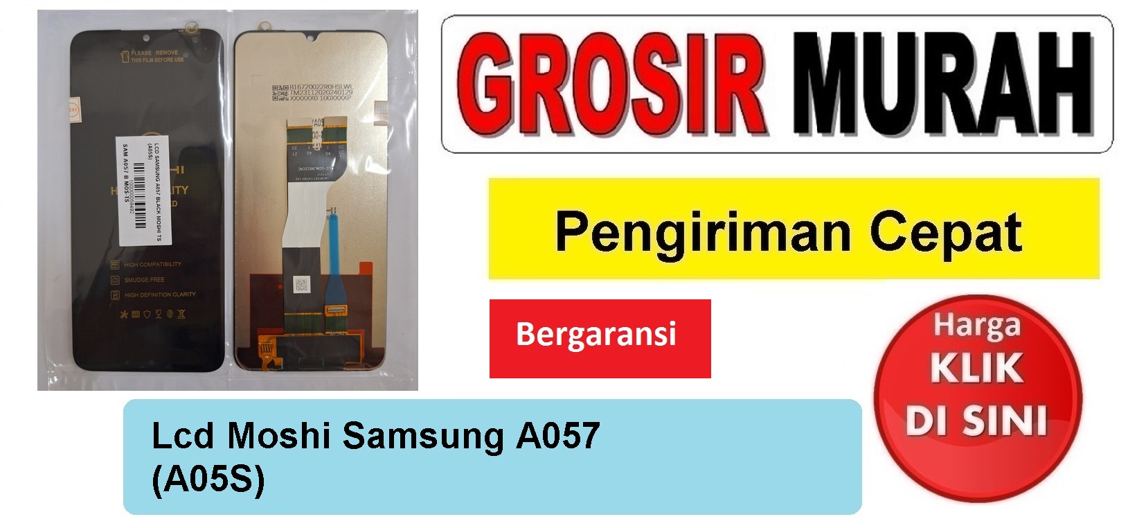 Lcd Samsung A057 (A05S) Fullset Touchscreen Bergaransi