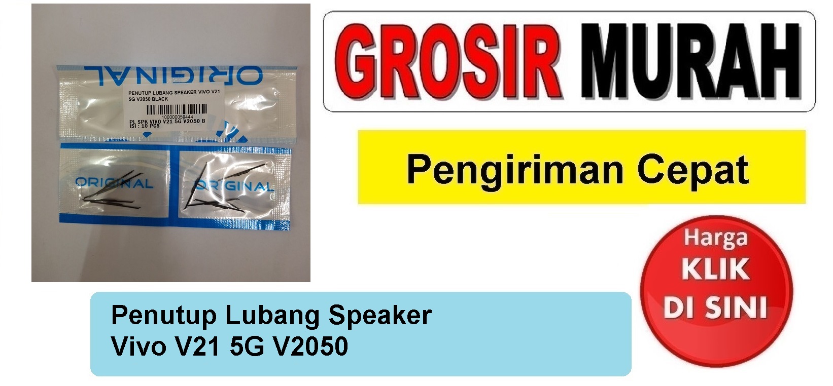 Penutup Lubang Speaker Vivo V21 5G V2050