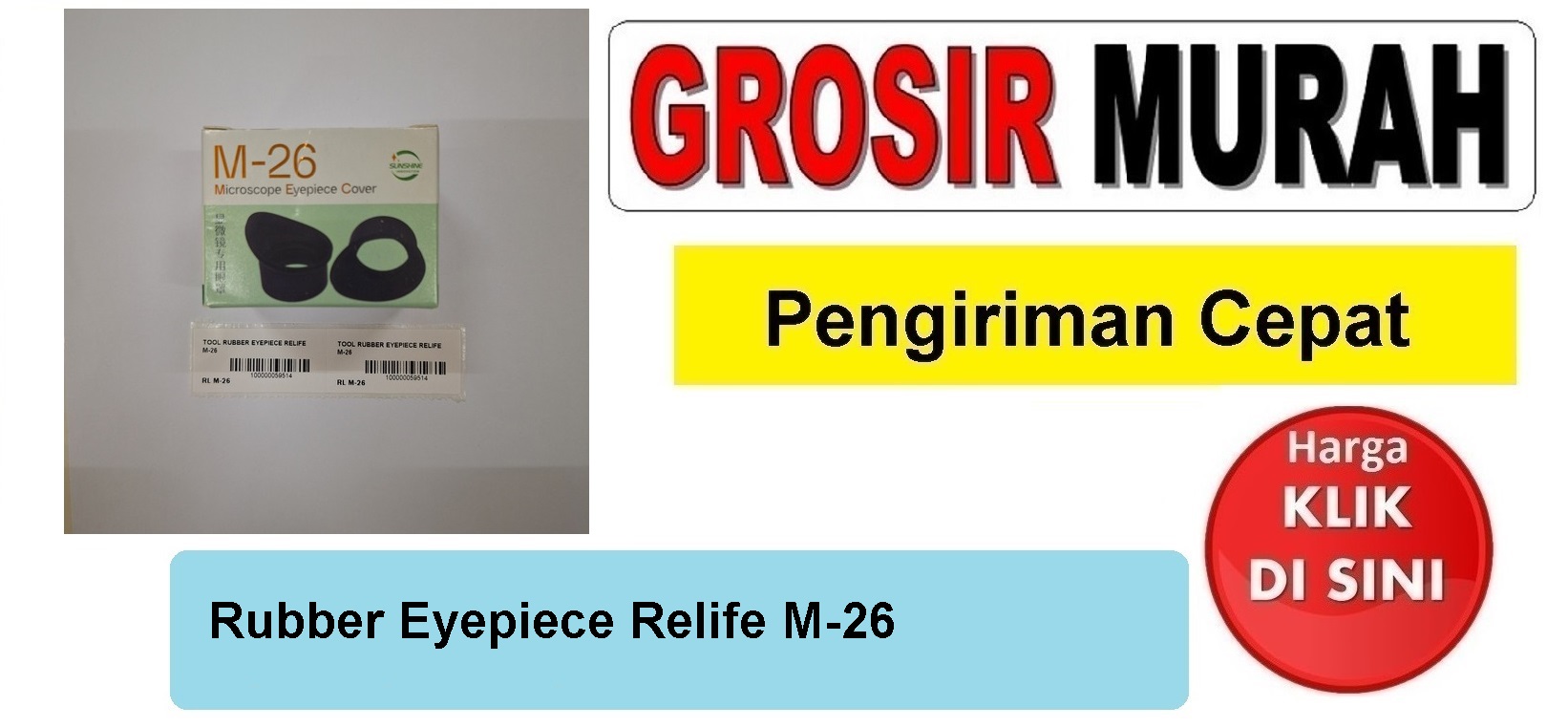 Rubber Eyepiece Relife M-26 Perlengkapan Service Toolkit Alat Serpis teknisi