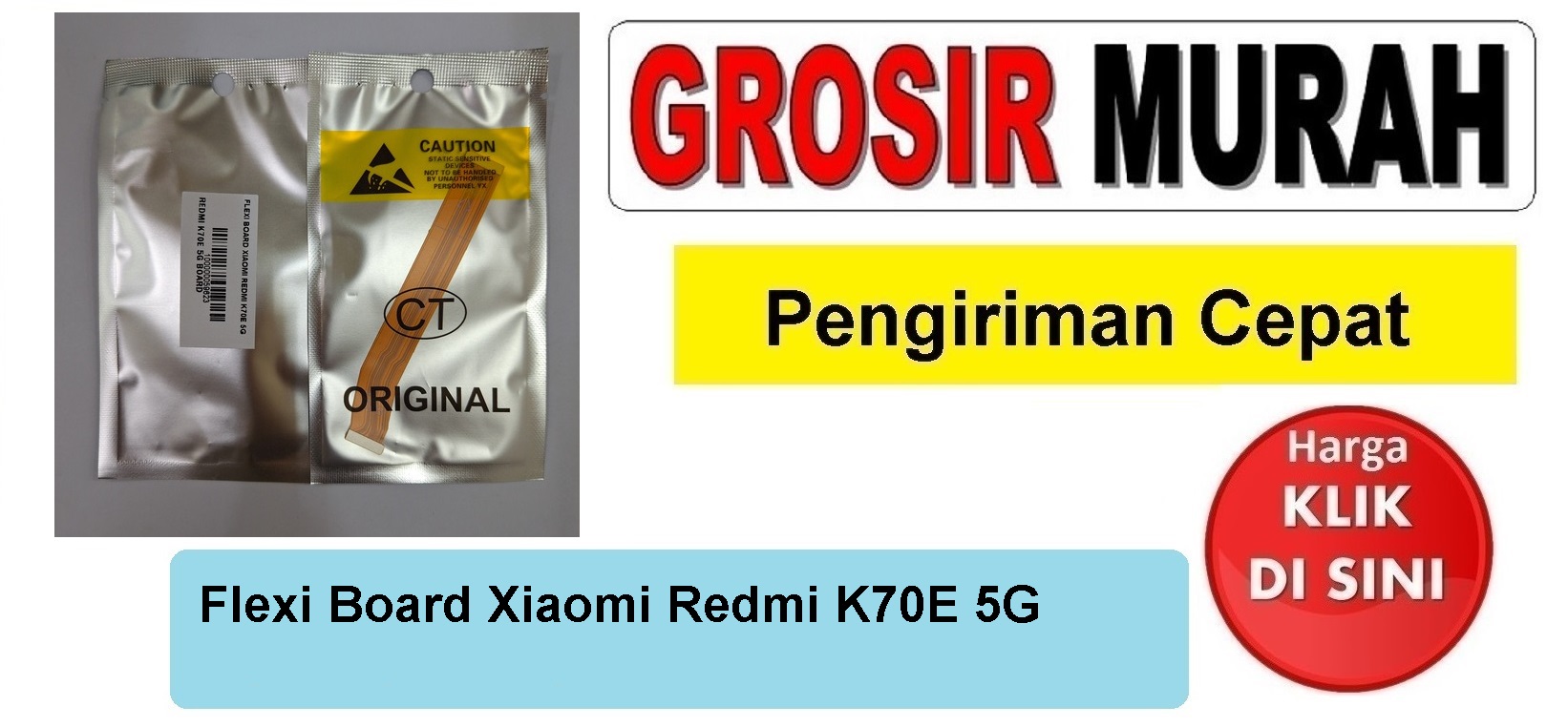 Jual Flexi Board Xiaomi Redmi K70E 5G Fleksibel Flexible Fleksi Flexibel Flex