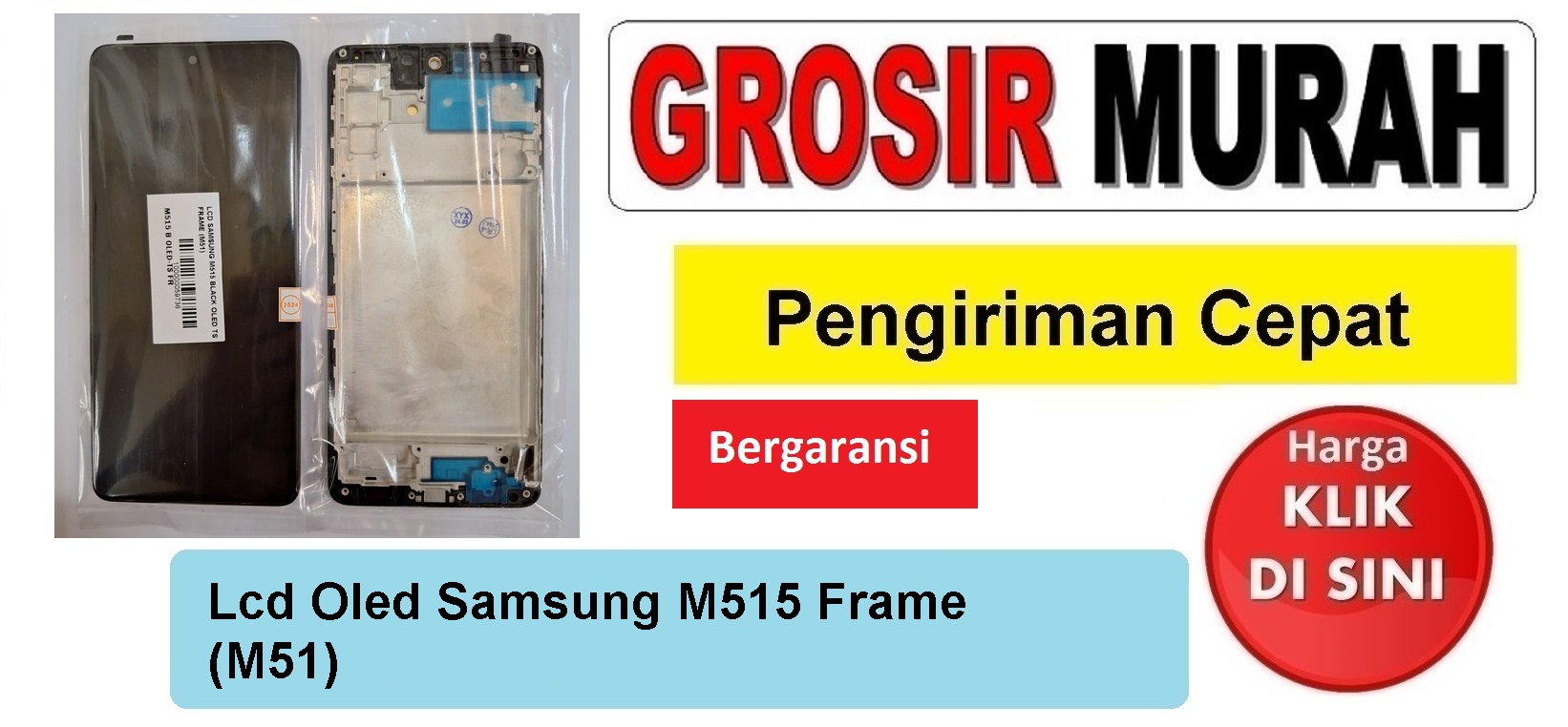 Lcd Oled Samsung M515 Frame (M51) Fullset Touchscreen Ts Touch screen Display