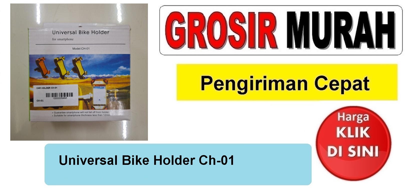 Universal Bike Holder Ch-01 Dudukan hp mobil