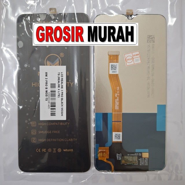 Lcd Realme 3 Pro Black Moshi Ts (realme X Lite)