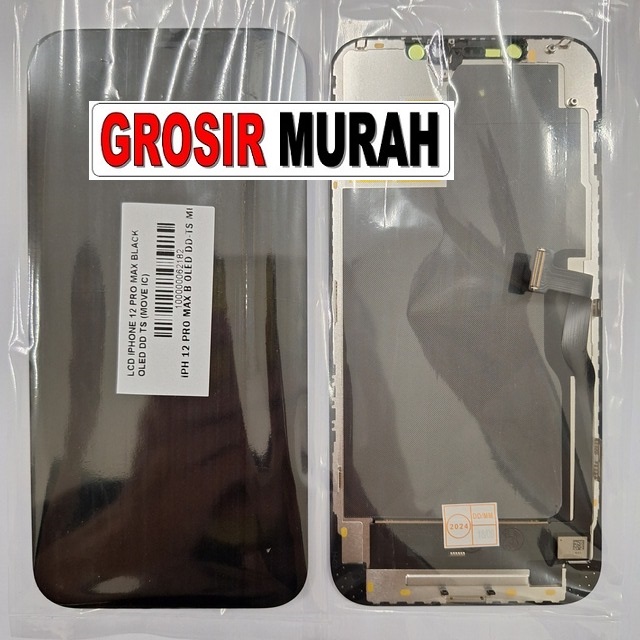Lcd Iphone 12 Pro Max Black Oled Dd Ts (move Ic)