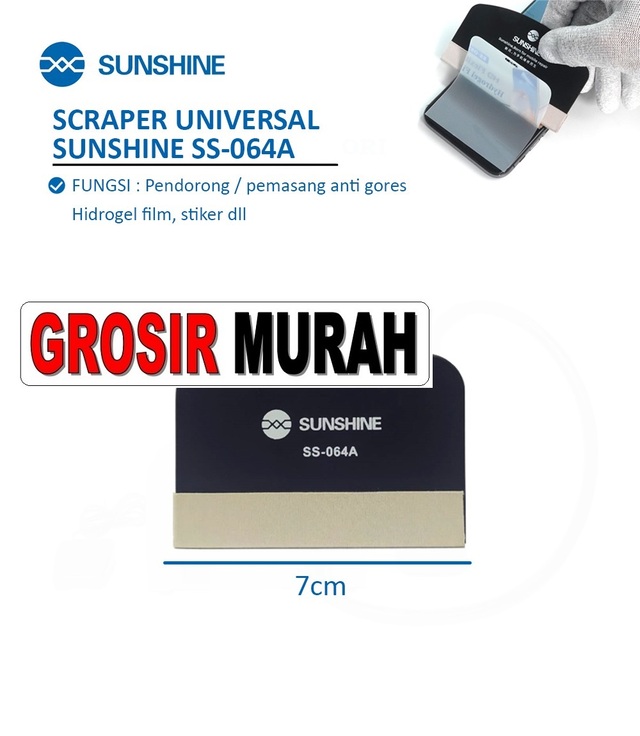 Tool Scraper Universal Sunshine Ss-064A 7Cm Perlengkapan Service Toolkit Alat Serpis teknisi hp