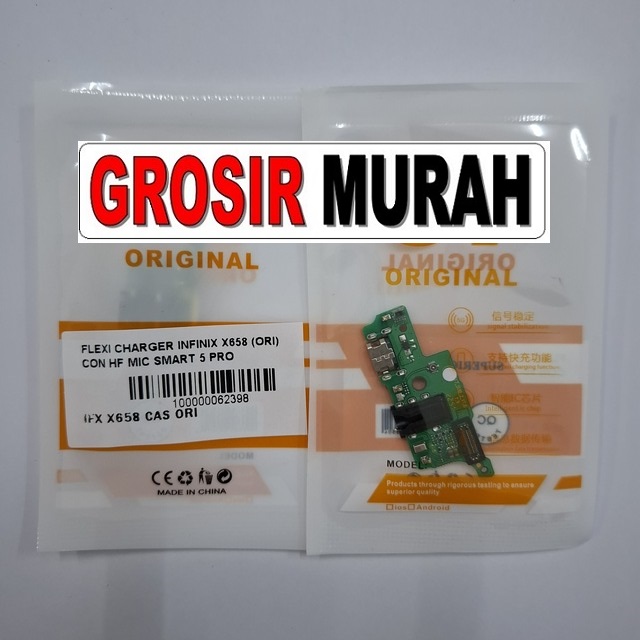 Jual Flexi Charger Infinix X658 Smart 5 Pro Fleksibel Flexible Fleksi Flexibel Flex Con Tc Connector Pcb Konektor cas papan charging