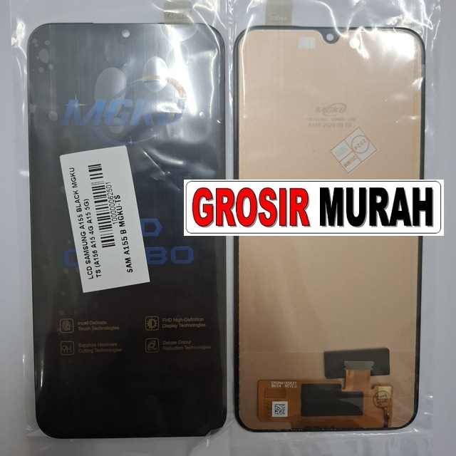 Lcd Samsung A155 Black Mgku Ts (a156 A15 4g A15 5g M156 M156)