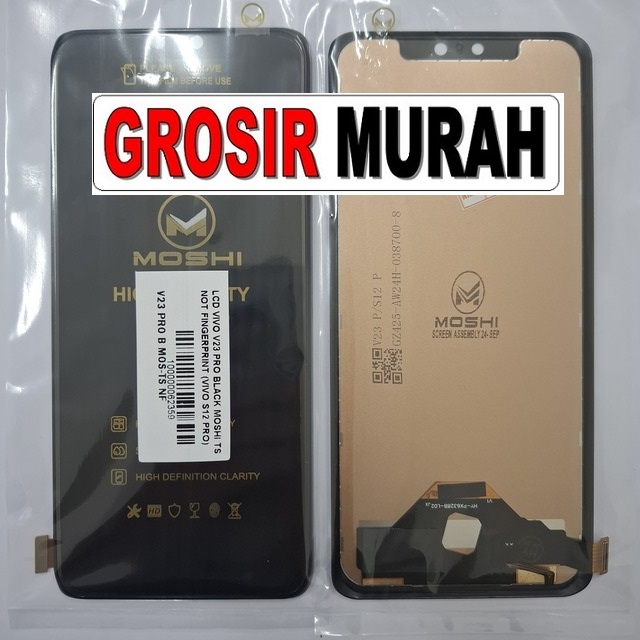 Lcd Vivo V23 Pro Black Moshi Ts Not Fingerprint (vivo S12 Pro)