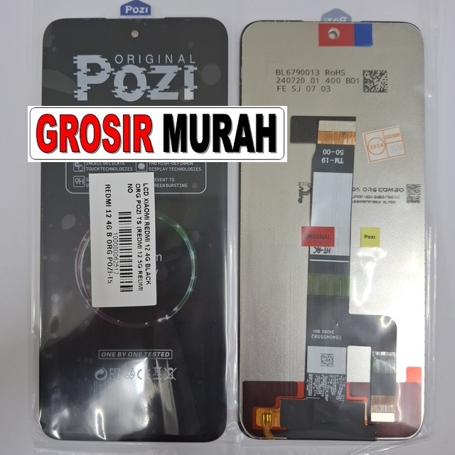 Jual Lcd Xiaomi Redmi 12 4G Redmi 12 5G Redmi 13 4G 5G Note 12R 13R Poco M6 4G M6 Pro Org Pozi