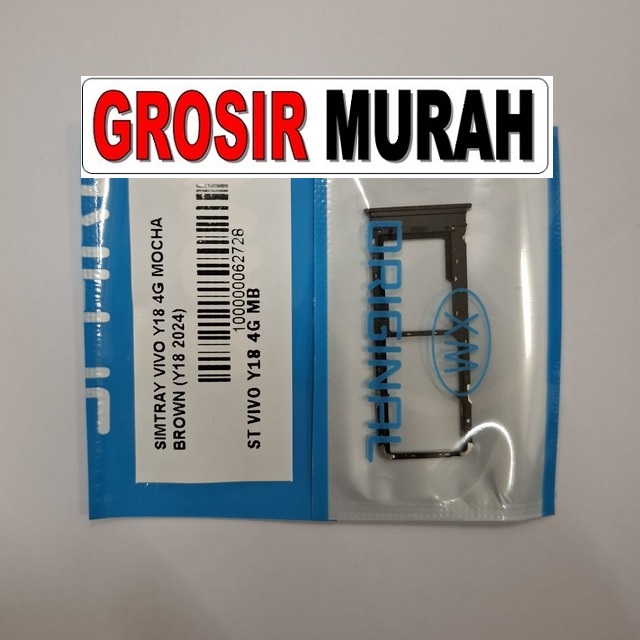 Jual Simtray Vivo Y18 4G Y18 2024 Simcard Simlock Slot Sim Tray
