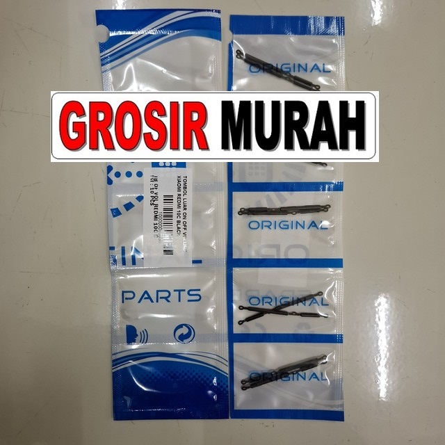 Tombol Luar On Off Volume Xiaomi Redmi 10c Black