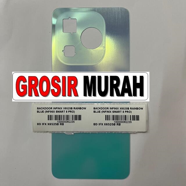 Backdoor Infinix Smart 8 Pro original Infinix X6525B rainbow blue
