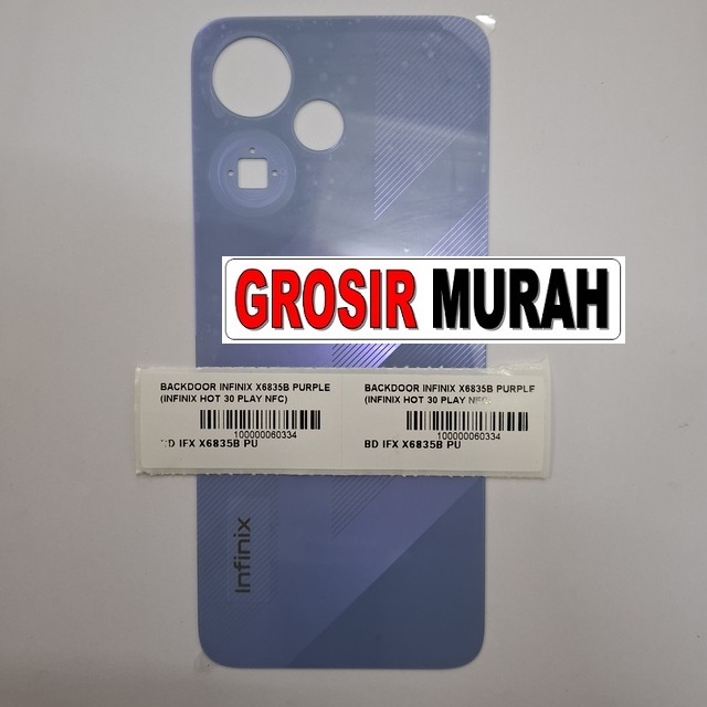Backdoor Infinix X6835B, Infinix Hot 30 Play Nfc warna Purple