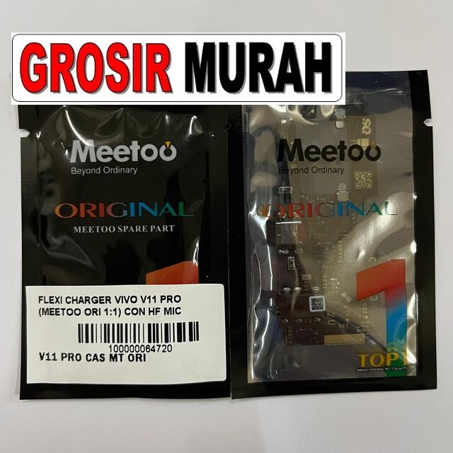 Jual Flexi Charger Vivo V11 Pro Meetoo Ori Fleksibel Flexible Fleksi Flexibel Flex Con Tc Connector Pcb Konektor cas papan charging