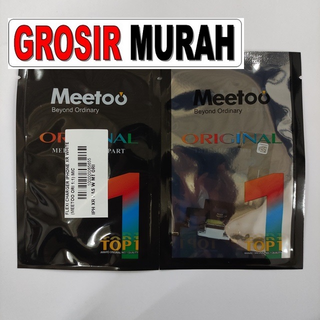 Jual Flexi Charger Iphone Xr Meetoo Ori Fleksibel Flexible Fleksi Flexibel Flex Con Tc Connector Pcb Konektor cas papan charging