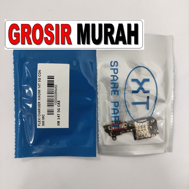 Jual Flexi Charger Xiaomi 14T 5G Fleksibel Flexible Fleksi Flexibel Flex Con Tc Connector Pcb Konektor cas papan charging