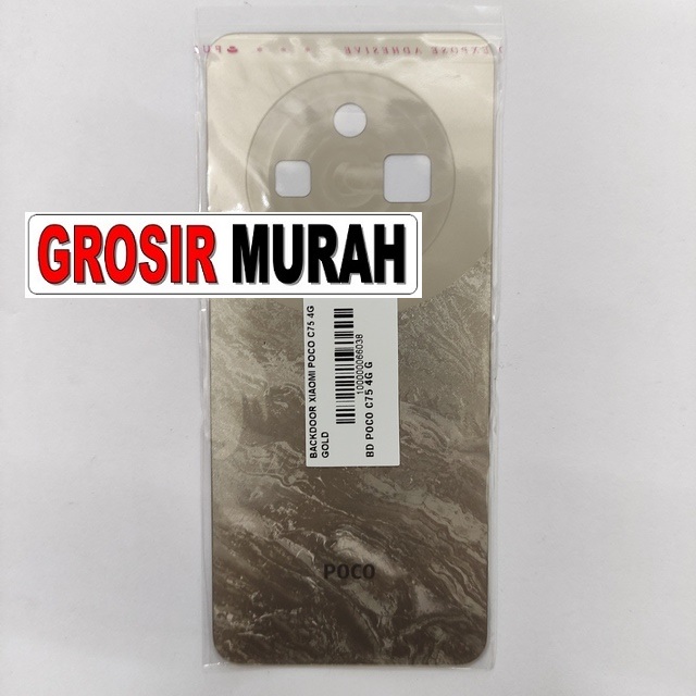 Backdoor Xiaomi Poco C75 4G Gold