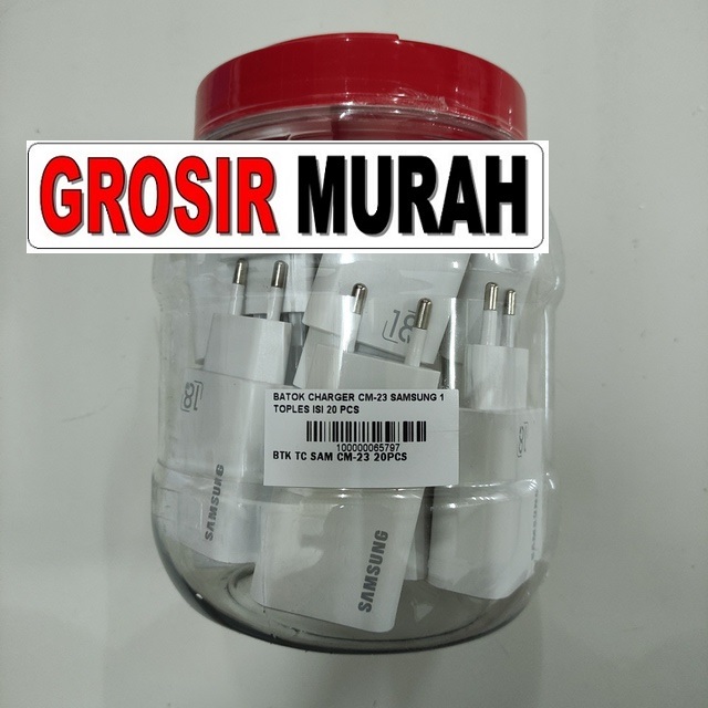 Batok Charger Cm-23 Samsung 1 Toples Isi 20 Pcs