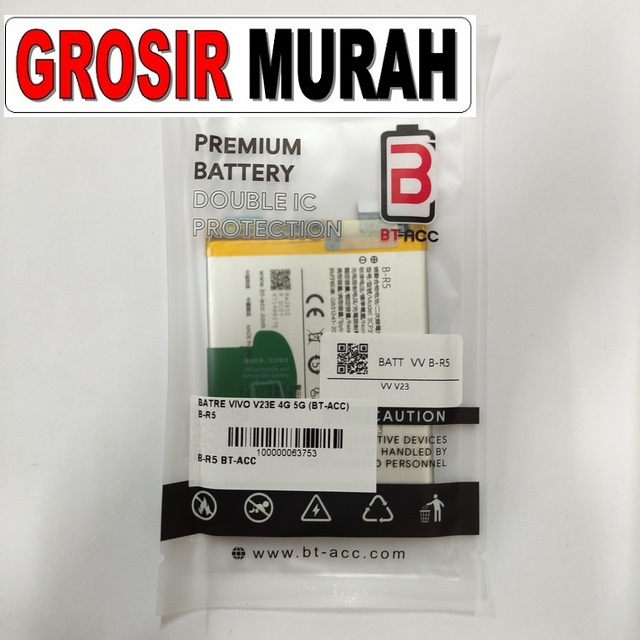 Jual Batre Vivo V23E 4G 5G B-R5 Bt-acc Baterai Battery