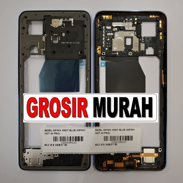 Bezel Infinix X6837 (Infinix Hot 40 Pro Blue)