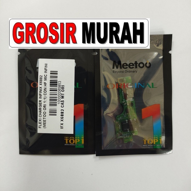 Jual Flexi Charger Infinix X6882 Infinix Hot 50 4G Meetoo Ori Fleksibel Flexible Fleksi Flexibel Flex Con Tc Connector Pcb Konektor cas papan charging