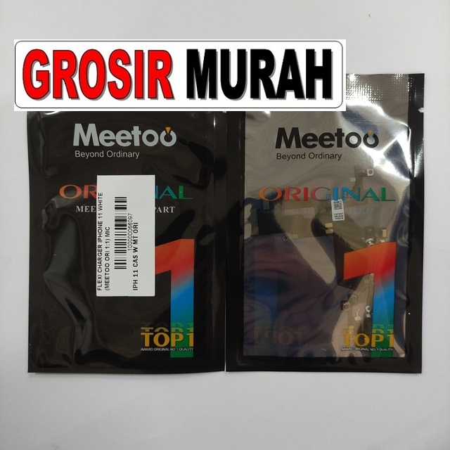 Jual Flexi Charger Iphone 11 Meetoo Fleksibel Flexible Fleksi Flexibel Flex Con Tc Connector Pcb Konektor cas papan charging
