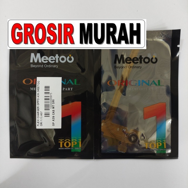 Jual Flexi Charger Oppo A39 Meetoo Ori Fleksibel Flexible Fleksi Flexibel Flex Con Tc Connector Pcb Konektor cas papan charging