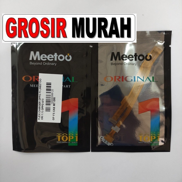 Jual Flexi Charger Oppo F5 A73 Meetoo Fleksibel Flexible Fleksi Flexibel Flex Con Tc Connector Pcb Konektor cas papan charging