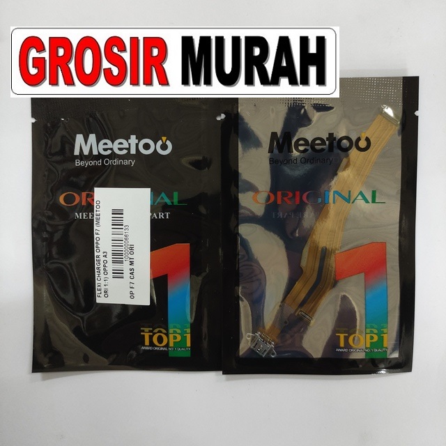 Jual Flexi Charger Oppo F7 Oppo A3 Meetoo Ori Fleksibel Flexible Fleksi Flexibel Flex Con Tc Connector Pcb Konektor cas papan charging