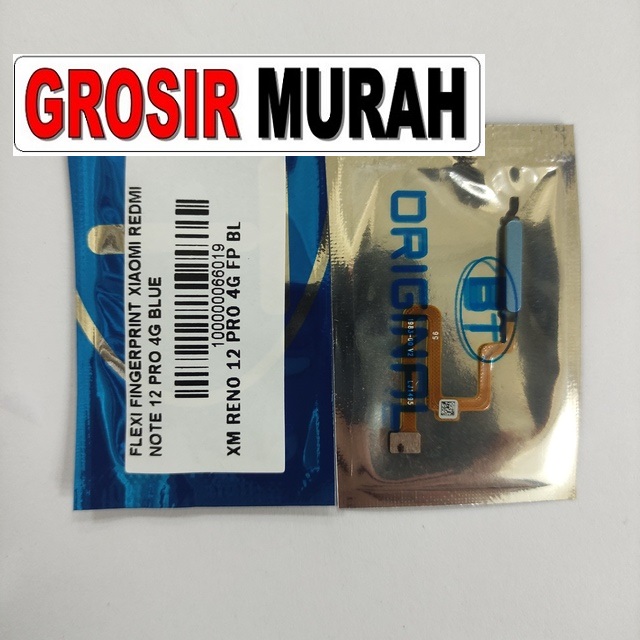 Flexi Fingerprint Xiaomi Redmi Note 12 Pro 4G Blue