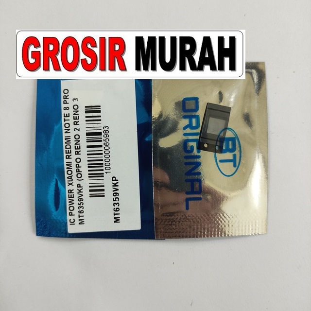 Jual Ic Power Mt6359Vkp Xiaomi Redmi Note 8 Pro Oppo Reno 2 Reno 3