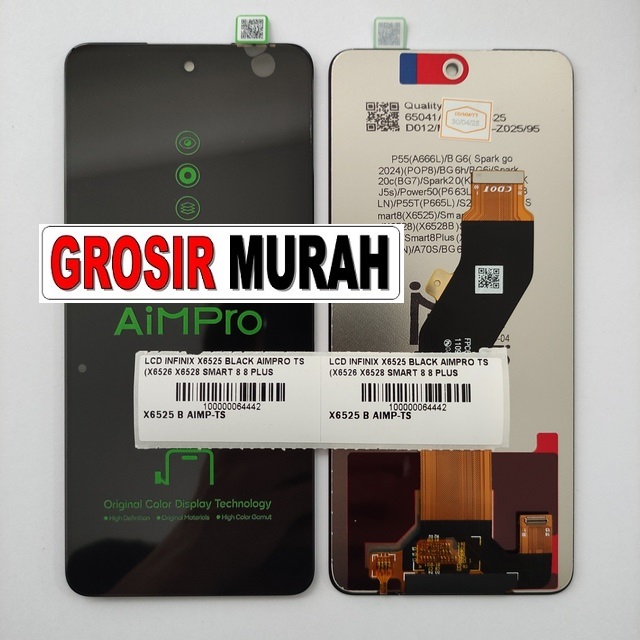 Jual Lcd Infinix X6525 X6526 X6528 Smart 8 Smart 8 Plus Hot 40I Spark Go 2024 Spark 20 Aimpro