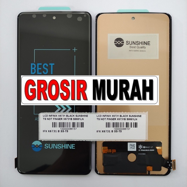 Gambar Lcd Infinix X6731 X6731B S8681Ln Zero 30 4G 5G Itel S23 Plus Sunshine