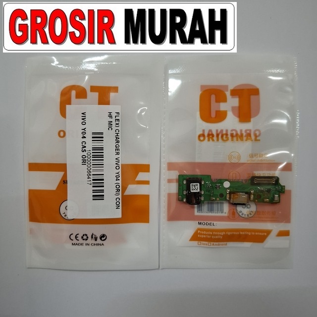 Flexi Charger Vivo Y04 Original - Konektor Cas Vivo Y04 Ori
