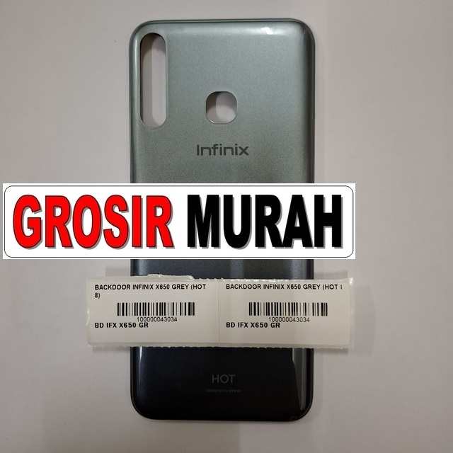 Backdoor Infinix X650 Abu Hot 8 – Presisi dan stylish