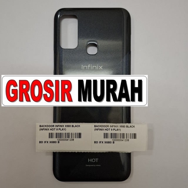 Backdoor Infinix X680 Black (infinix Hot 9 Play)