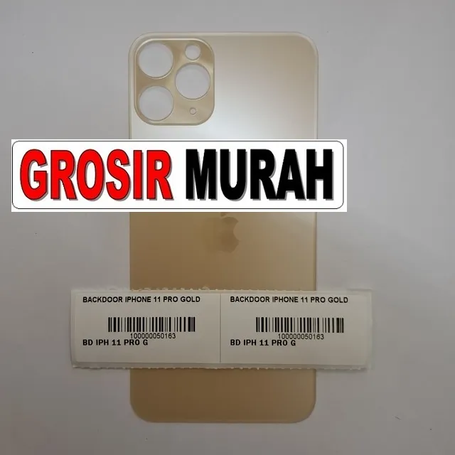 Backdoor iPhone 11 Pro warna Gold