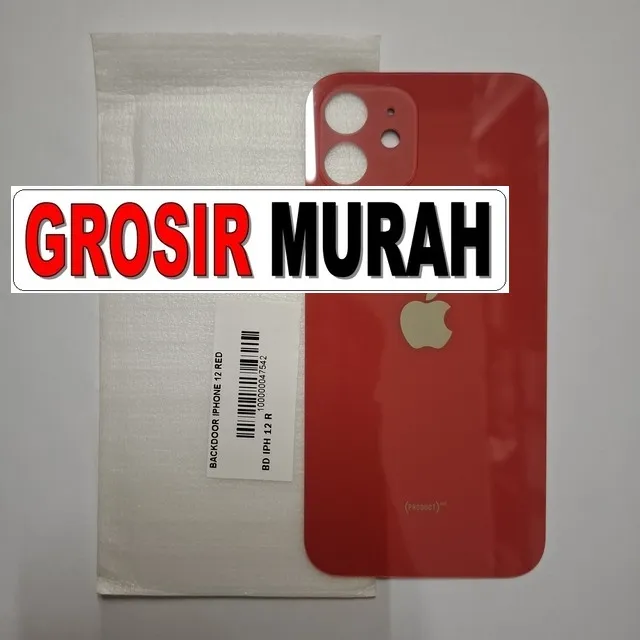 Backdoor iPhone 12 Merah OEM – Cerah, kuat dan mewah
