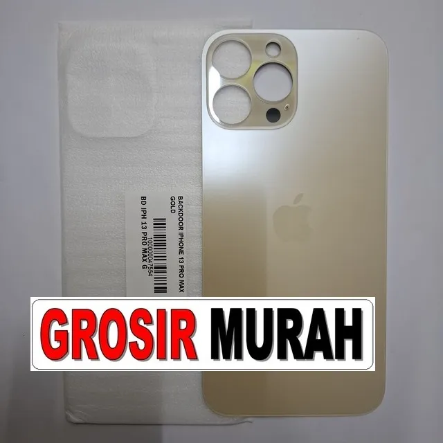 Backdoor iPhone 13 Pro Max Gold OEM – Warna mewah dan presisi