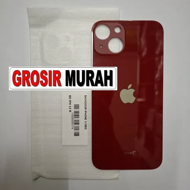 Backdoor iPhone 13 Merah OEM – Cerah dan premium