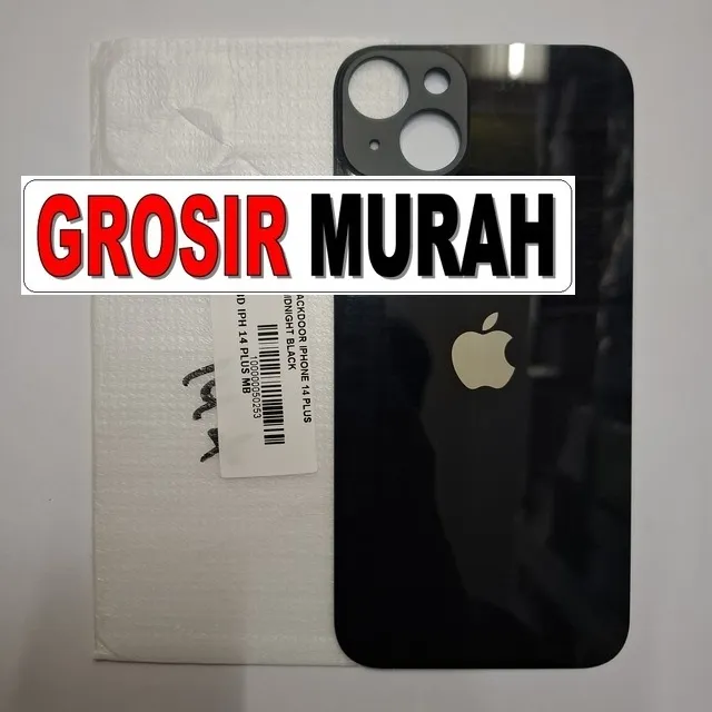 Backdoor iPhone 14 Plus Midnight Black OEM – Elegan dan kokoh
