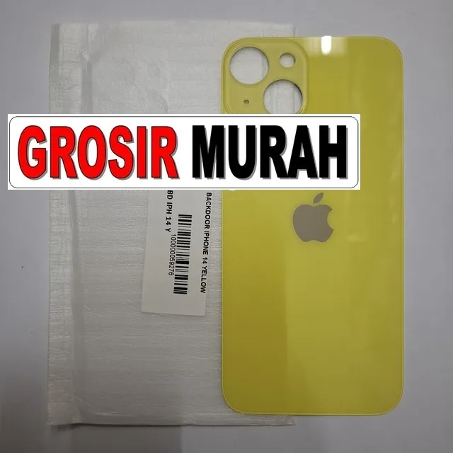 Backdoor iPhone 14 Kuning OEM – Cerah dan awet
