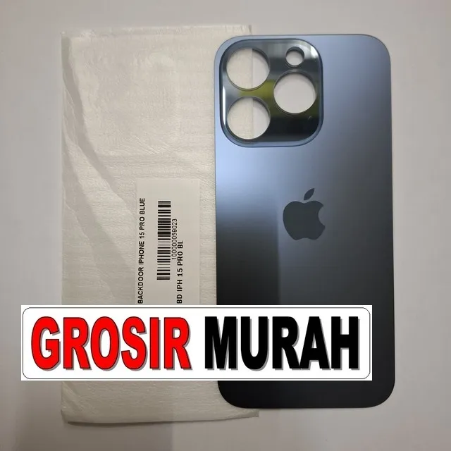Backdoor iPhone 15 Pro Biru OEM – Stylish dan kuat