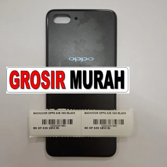 Backdoor Oppo A3S 1853 warna Hitam