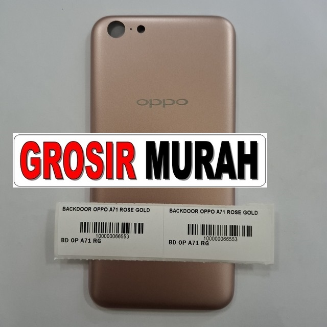 Backdoor Oppo A71 Rose Gold – Cover Belakang OEM Berkualitas