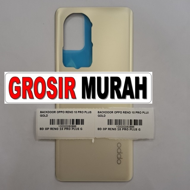 Backdoor Oppo Reno 10 Pro Plus OEM Emas – Panel belakang premium dan tahan lama